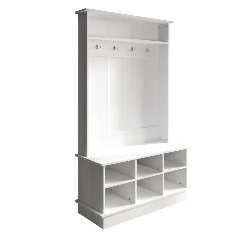 CraftPorch Contemporary Hall Tree with Storage Solutions