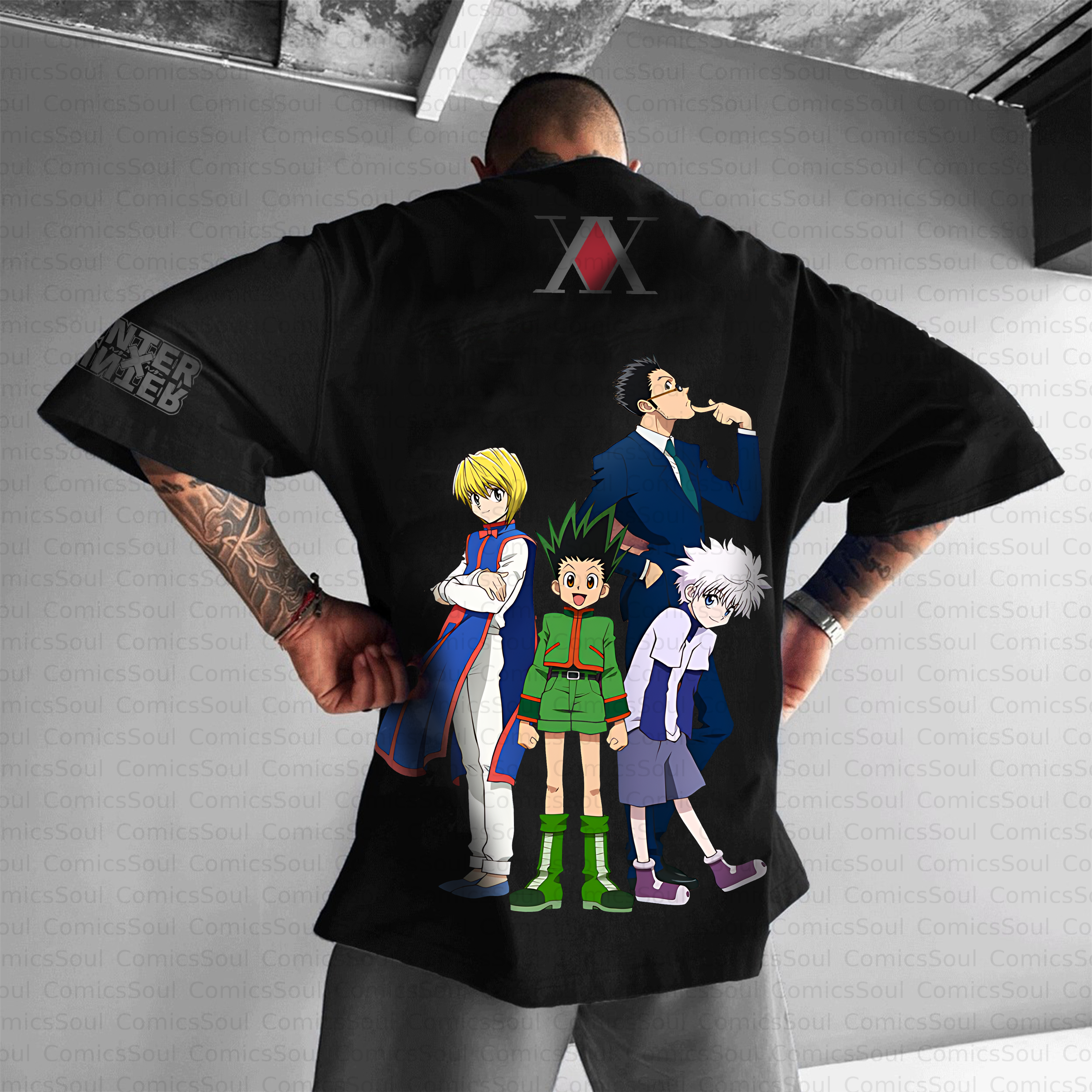 Unisex Anime Inspired Vintage T-Shirt