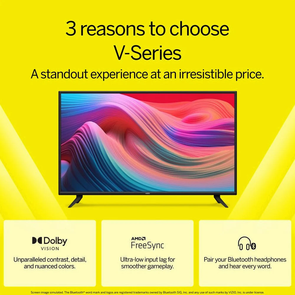 VIZIO 50 Inch V-Series 4K UHD LED Smart TV With Dolby Vision, HDR10, Full Array Backlight - Image 3 VIZIO 50 Inch V-Series 4K UHD LED Smart TV With Dolby Vision, HDR10, Full Array Backlight - Image 3