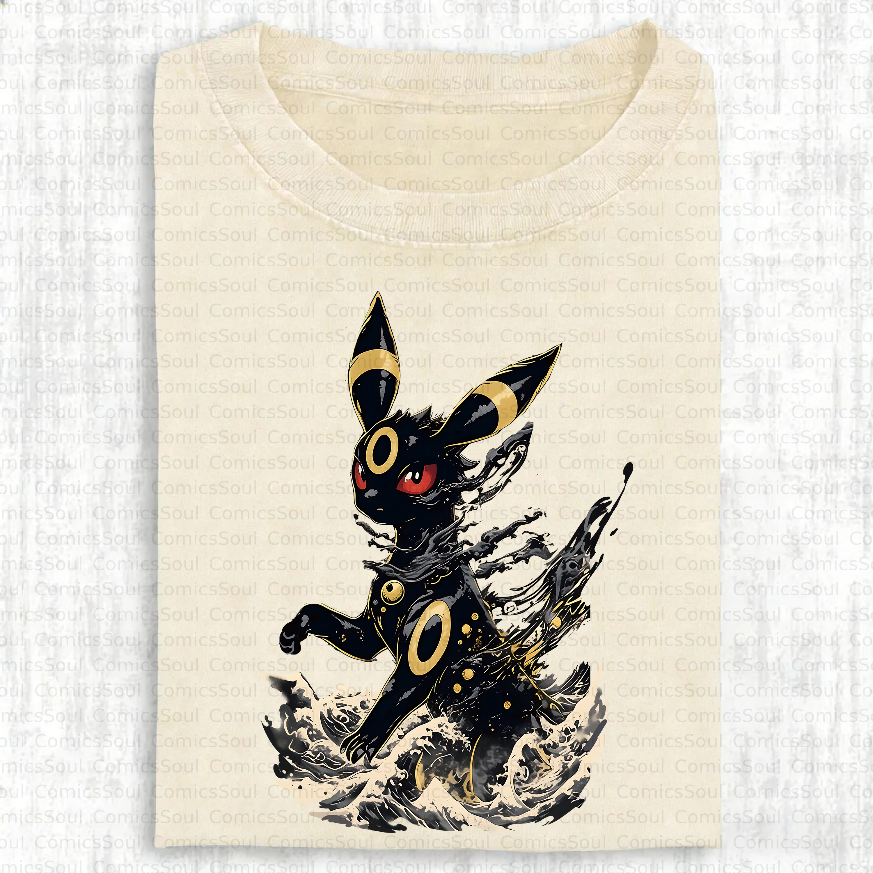Unisex Anime Inspired Vintage Washed T-Shirt