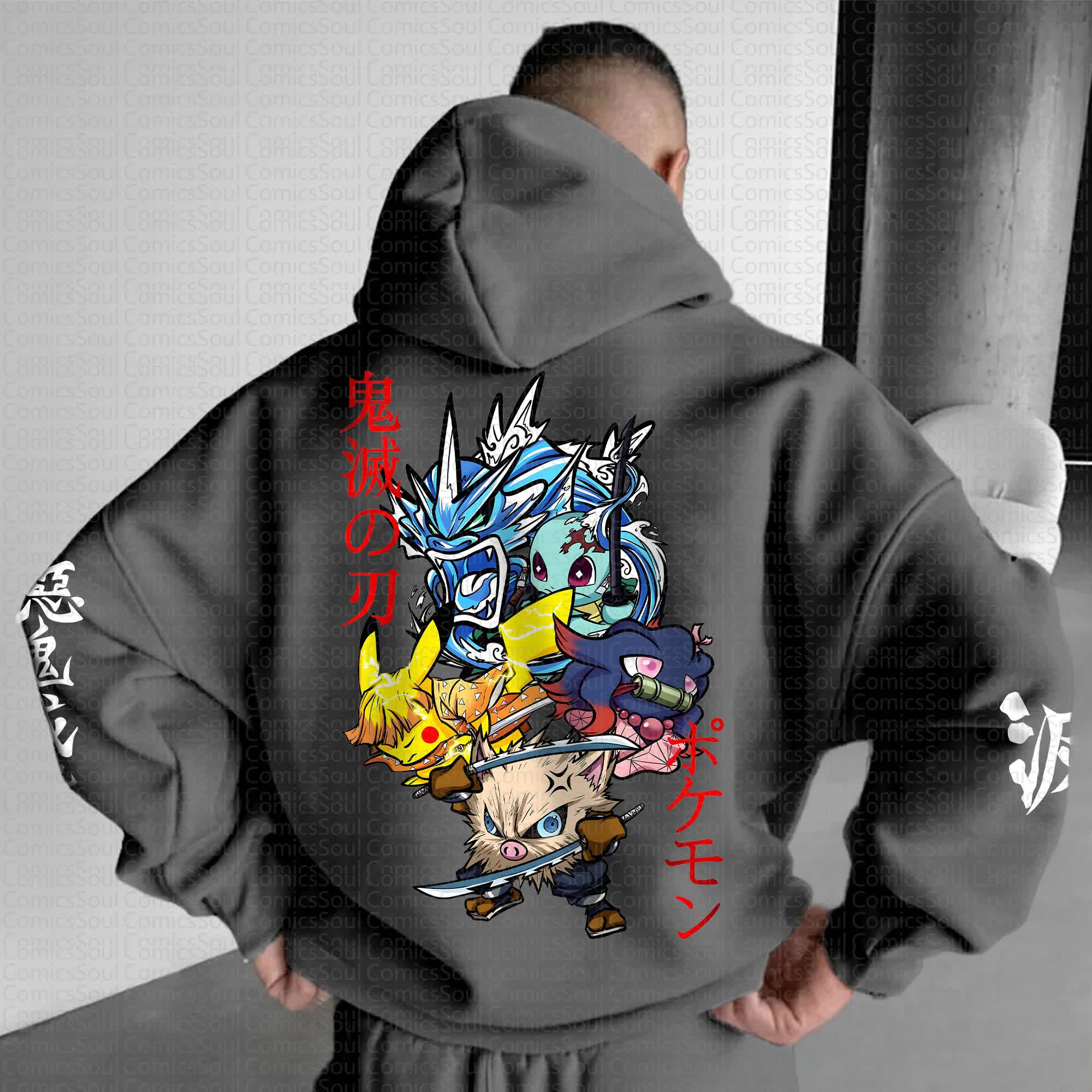 Unisex Anime Graphic Streetwear Vintage Hoodie丨Comicssoul X Comicssoul