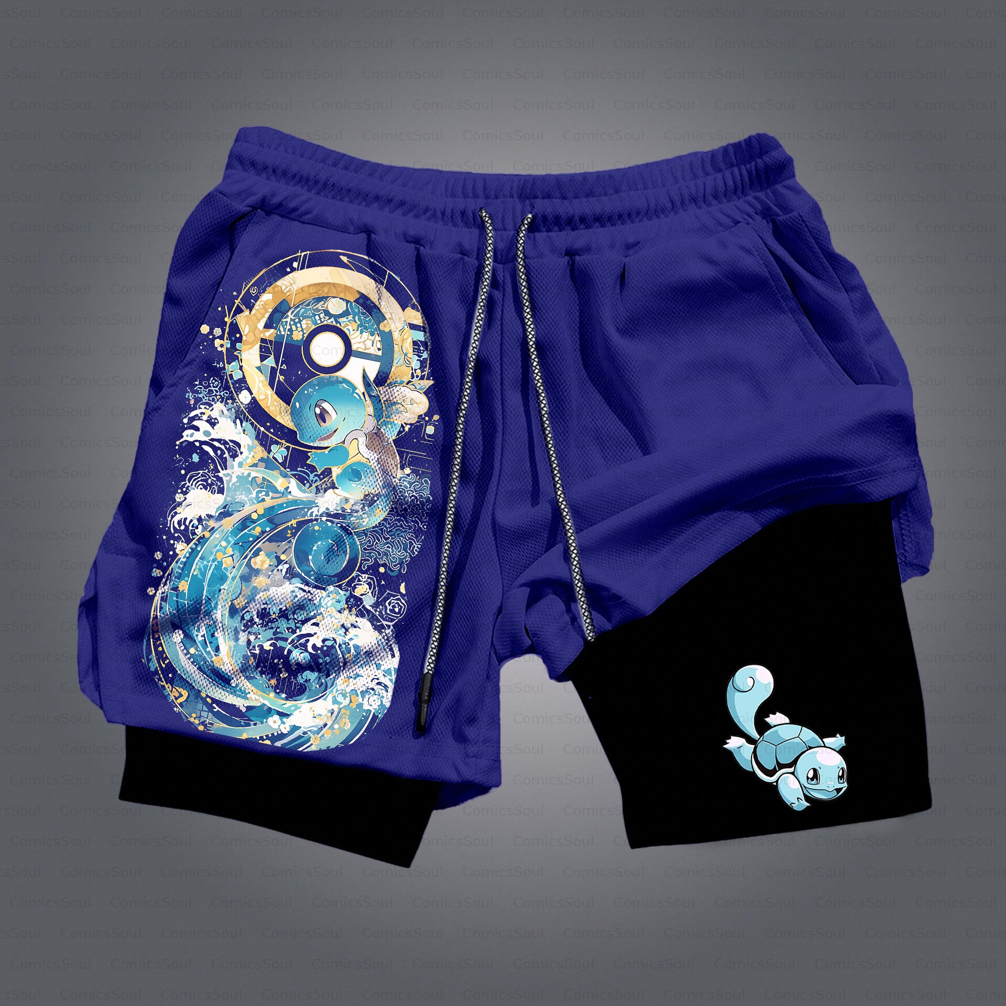 Unisex Casual Anime Streetwear Gym Shorts