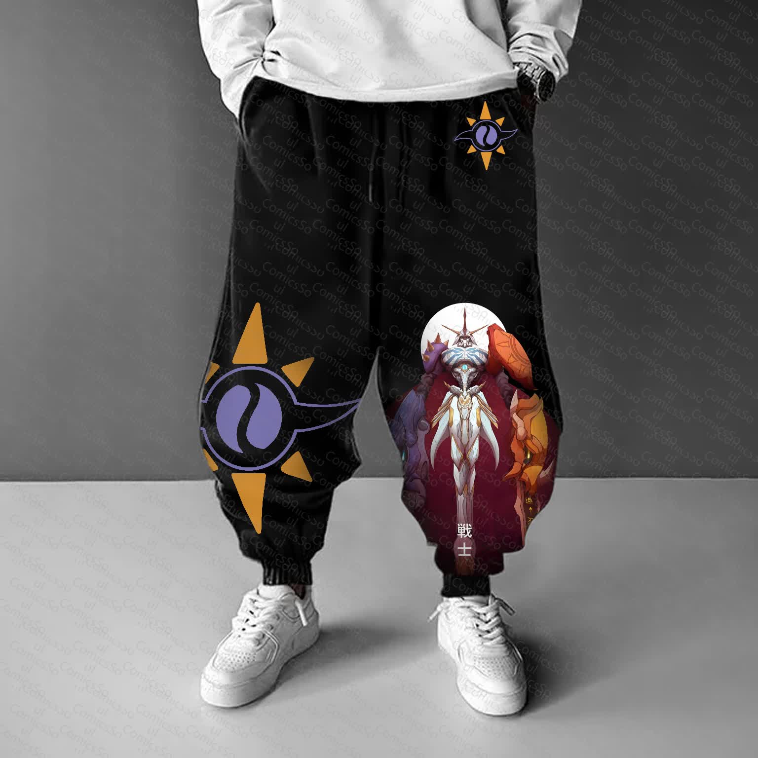 Unisex  “Comicssoul” Casual Anime Streetwear Pants