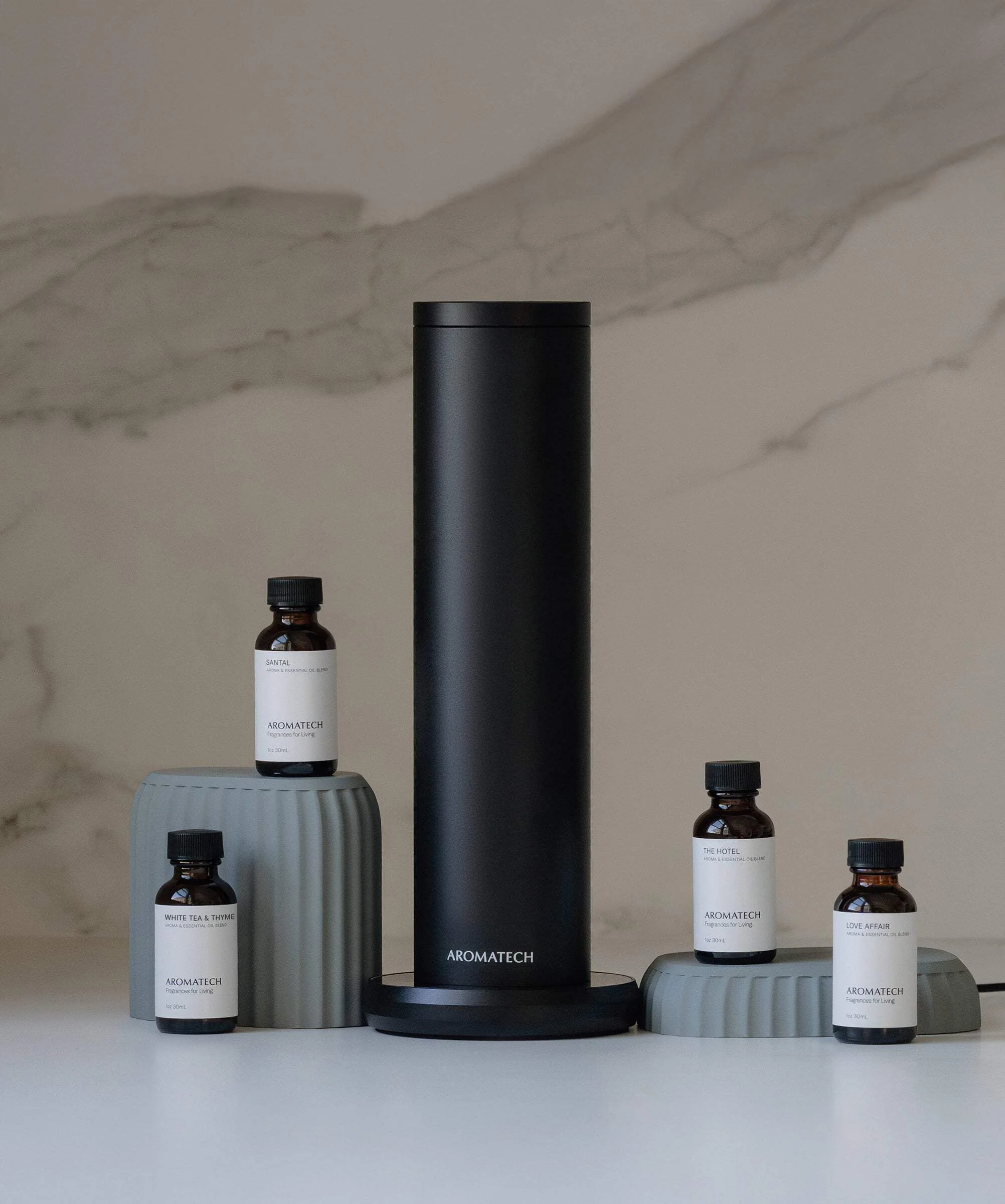 AromaTech New AroMini BT Plus Scent Diffuser w/Bluetooth -C Cold-Air Diffusion Scent Machine for Home, Office, Hotel, Spa -C Nebulizing Diffusion System for Essential Oil Blends (Black) - Image 6