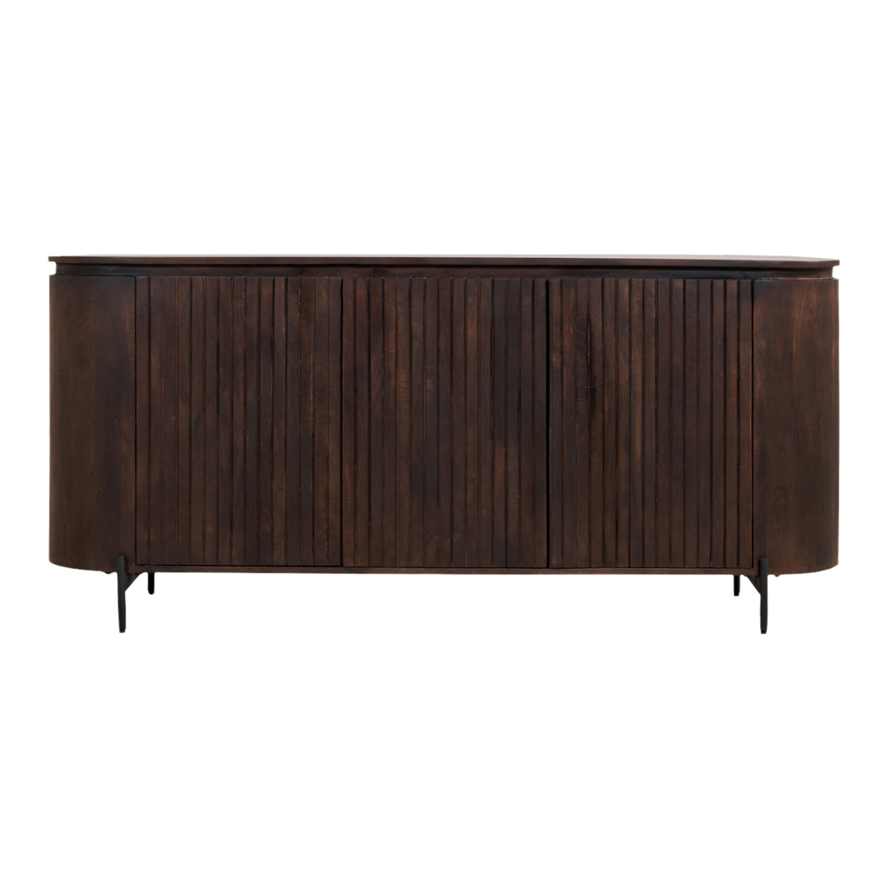 Blokker Grand Dressoir Donkerbruin Mangohout - B 180 cm