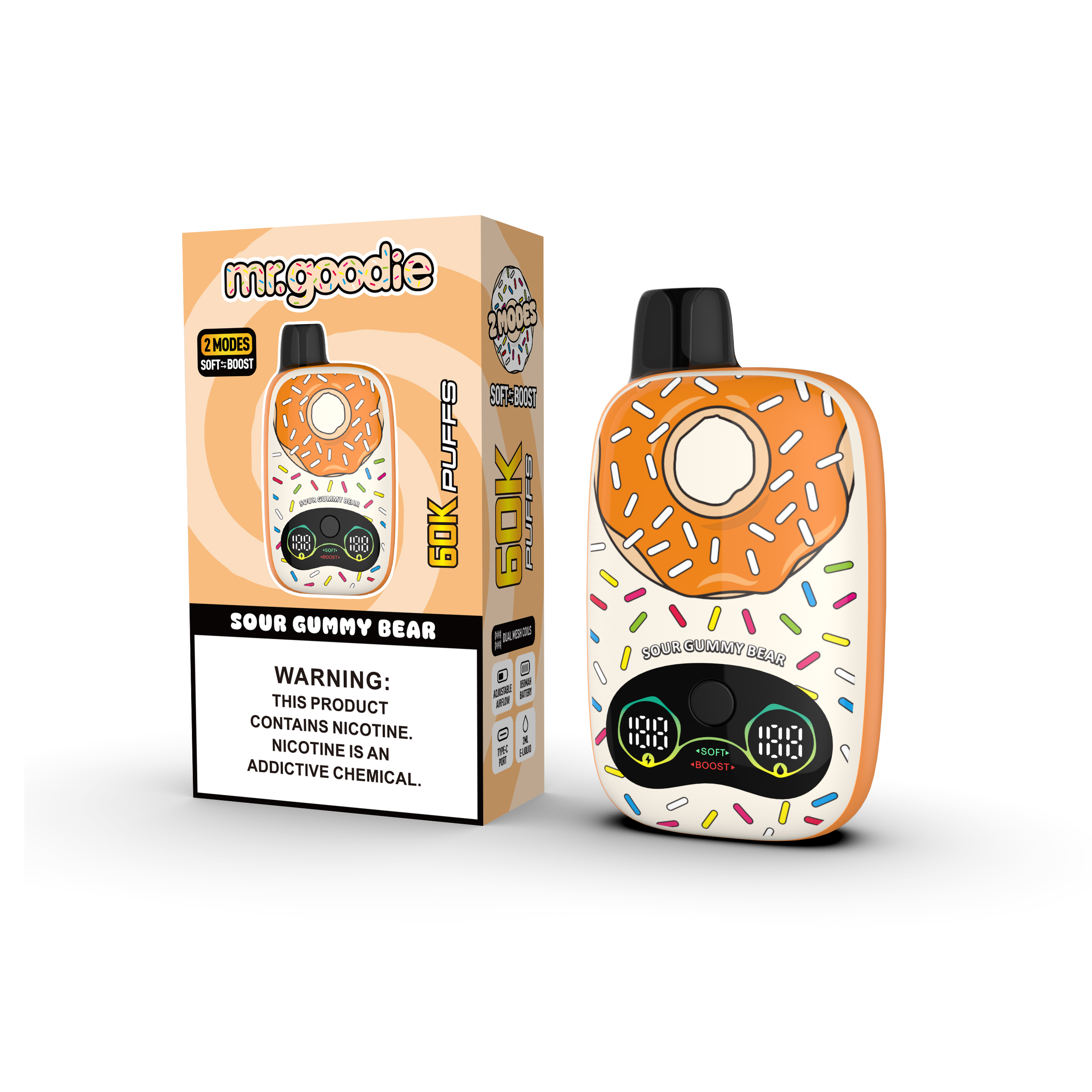 Mr.Goodie Donut 60000 Puffs (VM016 V2)​