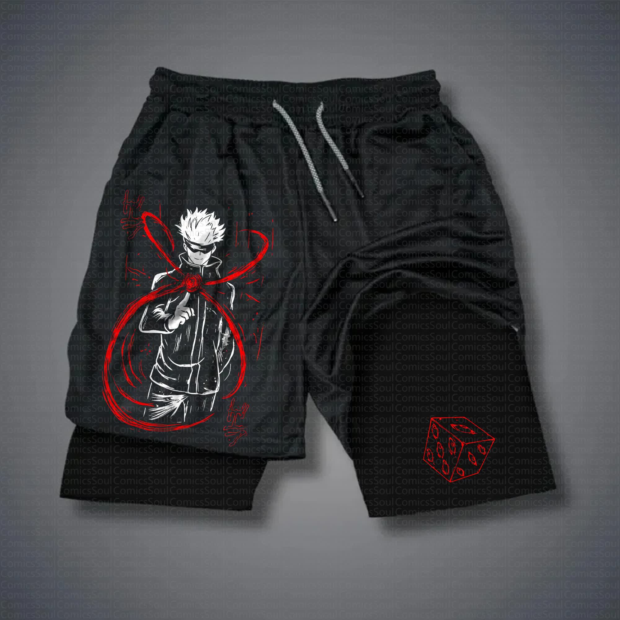 Unisex Casual Anime Streetwear Shorts 丨Comicssoul