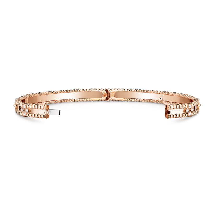 Replicate Perlée sweet clovers bracelet, medium model(1:1 replica) - Original Replica Club