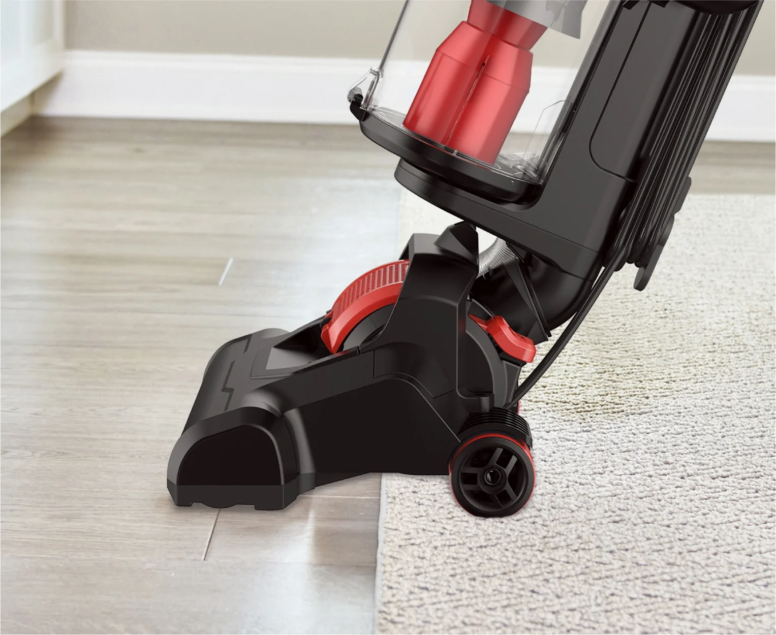 Eureka Bagless Upright Vacuum, Max Swivel Pro, Pet Friendly , Powerful Suction, Whole Home Cleaning, with Turbo Pet & Crevice Tool, Swivel Steering , Extended Reach, LED , Lightweight, NEU351, Red - Image 6