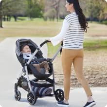 Reversible stroller seat