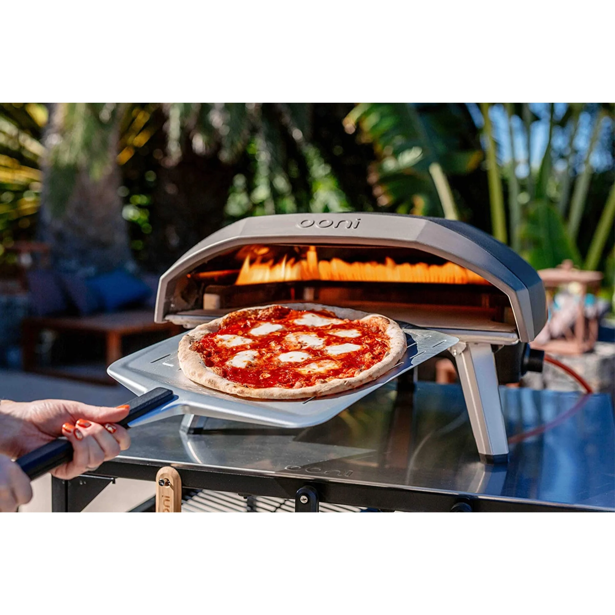 Open Box Ooni Koda 16 Gas Powered Outdoor Portable Pizza Oven (#UU-POABOO) - Image 7