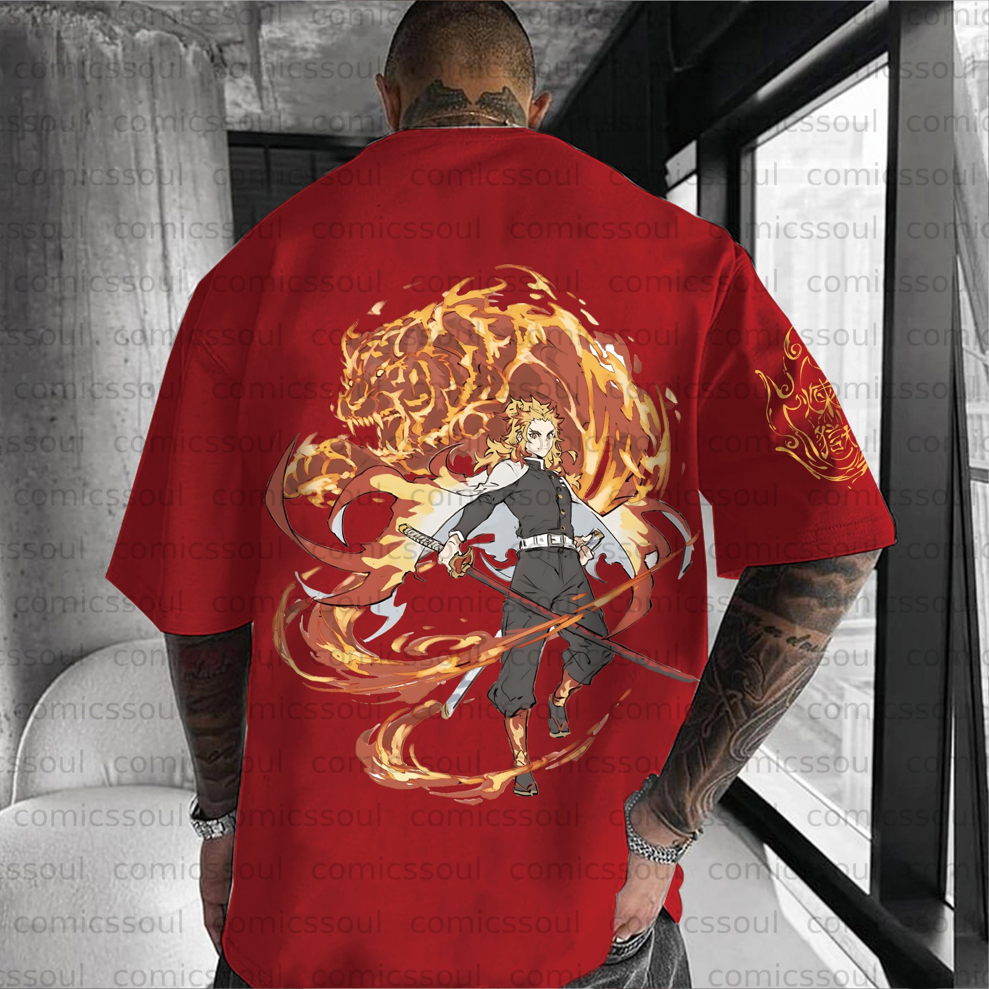 Unisex Anime Inspired Vintage T-Shirt