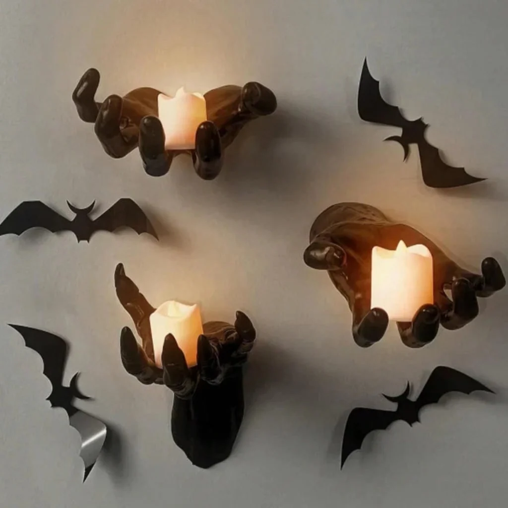 Halloween Decoration 3D Wall Art Gothic Home Decor - Image 6 Halloween Decoration 3D Wall Art Gothic Home Decor - Image 6