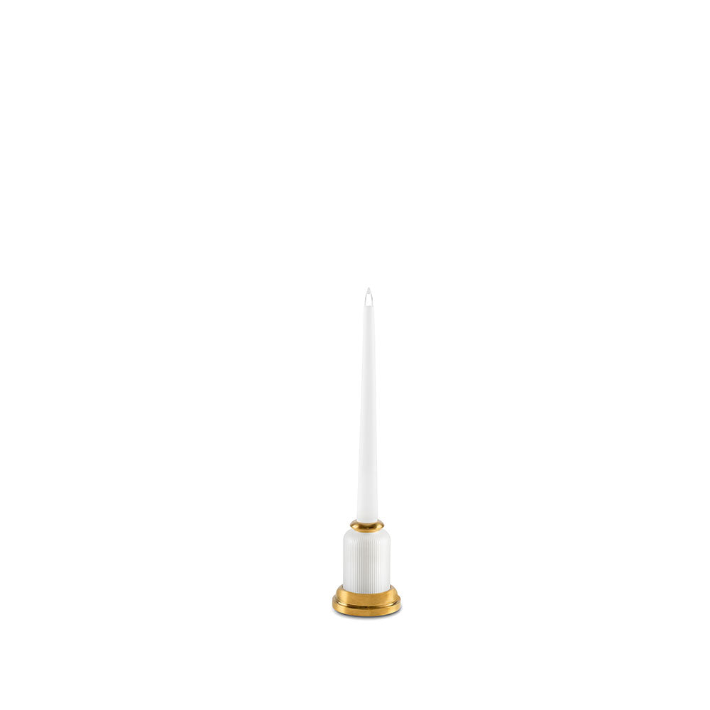 VEILLEUSE PERLES - CRISTAL INCOLORE, FINITION DORÉ SATINÉ