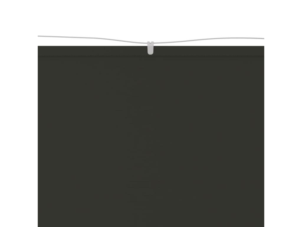 Toldo vertical Antracita 60x600 cm tejido Oxford