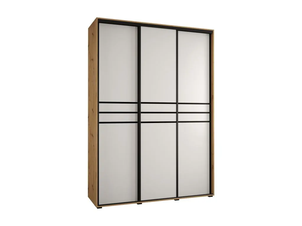 ARMARIO CON PUERTAS BATIENTES 235.2/170/45 3 puertas 46023XPIK