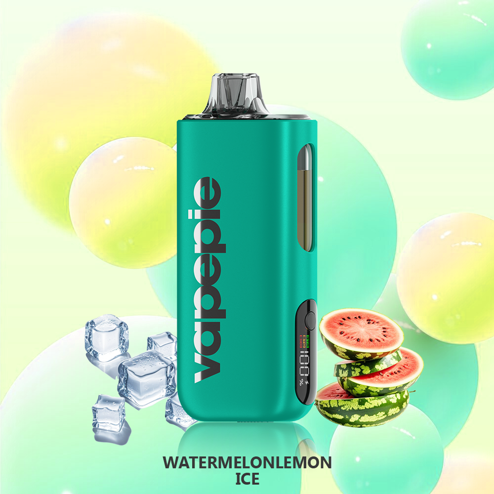 Watermelon Lemon Ice-VAPEPIE MAX 40.000 Züge Einweg E-Zigarette – (25ml Tank & 1.2Ω Mesh Coil)