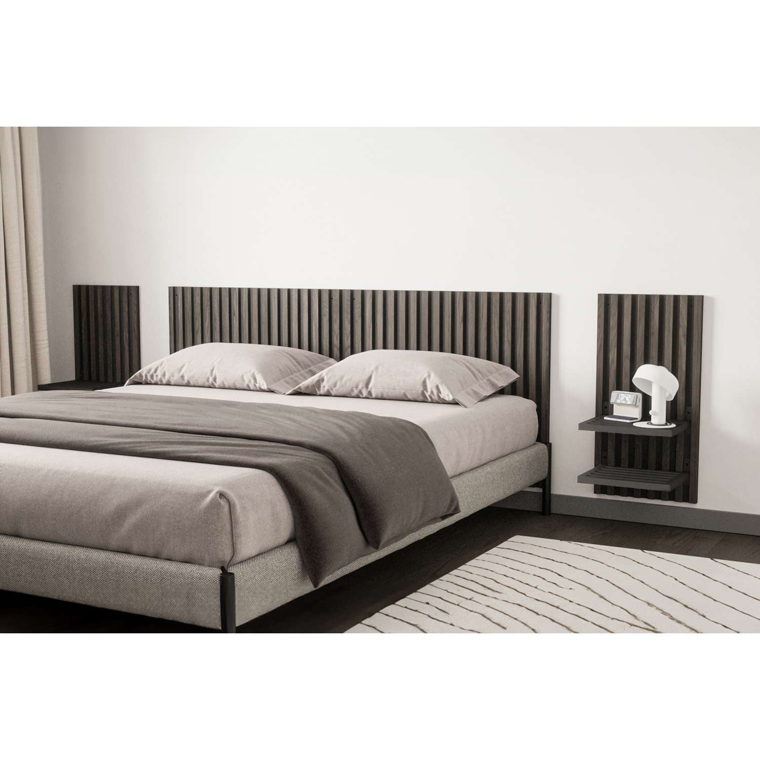 Venture Home Caen Bijzettafel 30 x 35 - Zwart