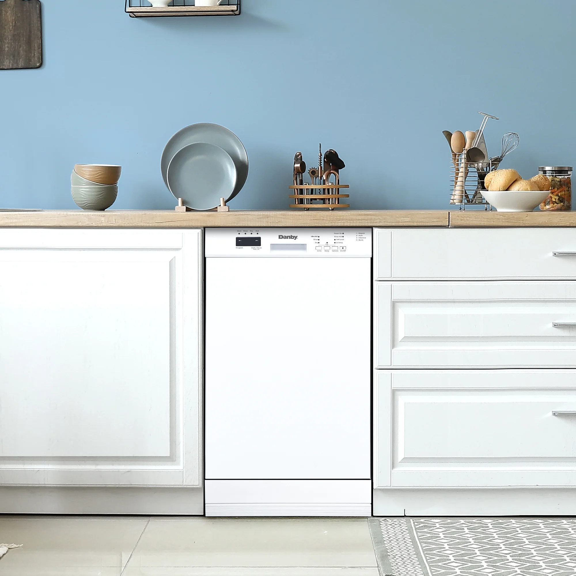 Danby DDW18D1ESS 18" Wide Built-in Dishwasher in Stainless Steel - Image 11