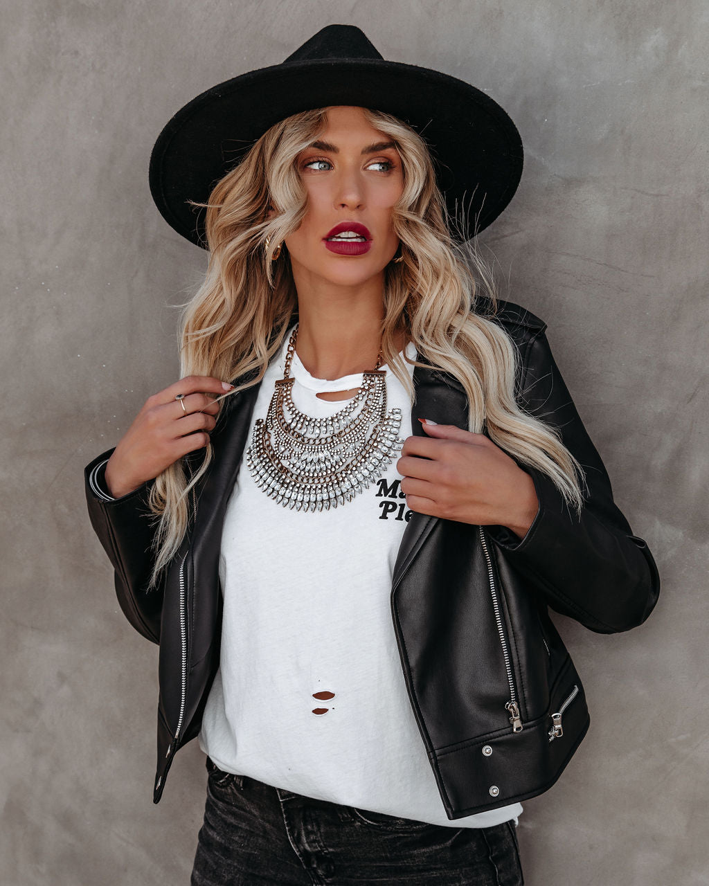 Rock N Rage Statement Necklace - Se7enfashion