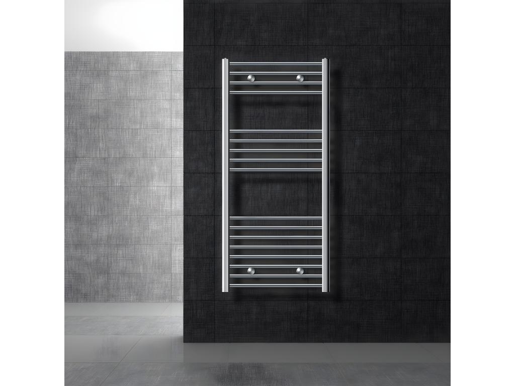 Sahara radiador baño radiador lateral cromado 60x120 cm