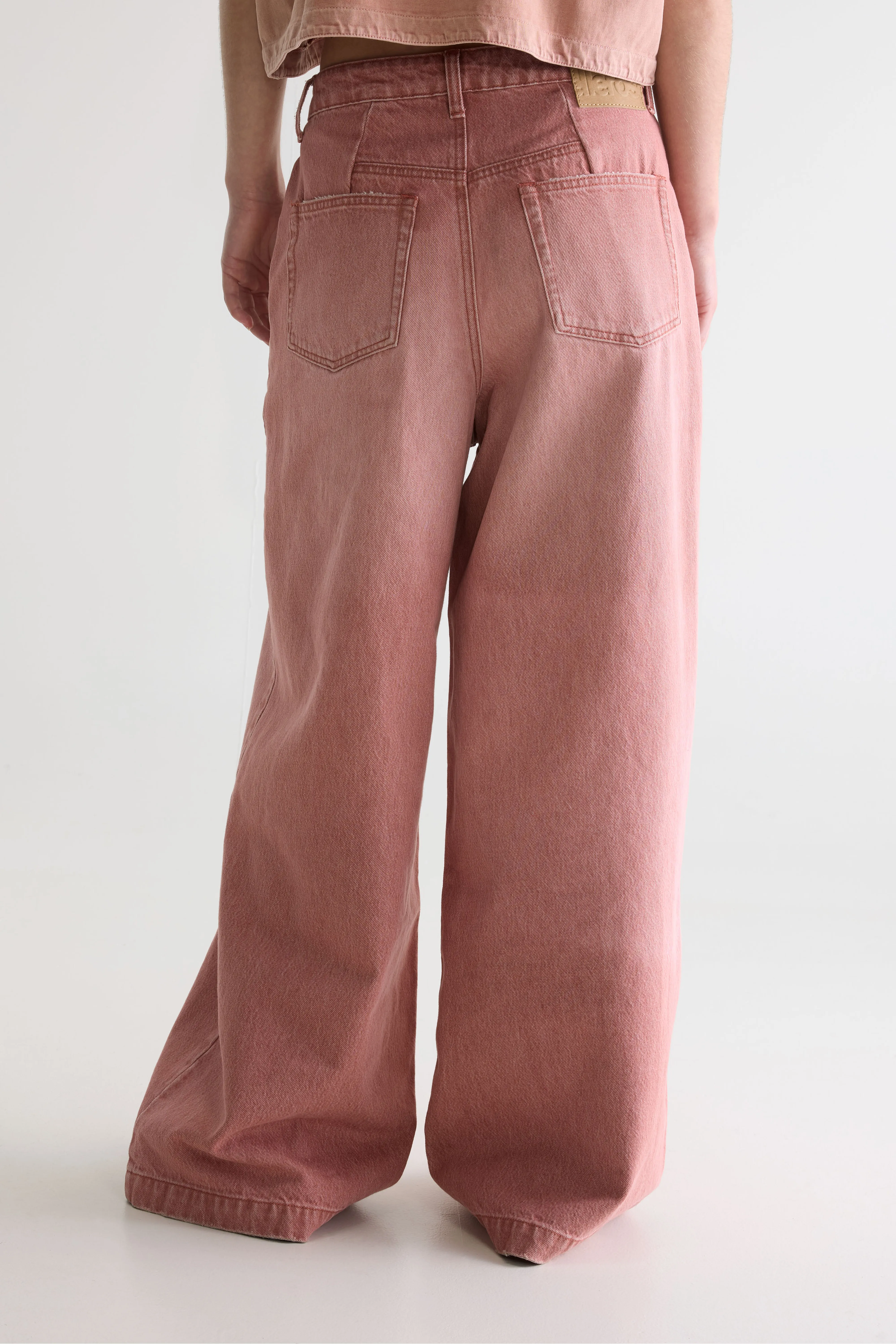 Bellerose Denim N. 62 - wide jeans (261 / W / RED CLAY SNOW)