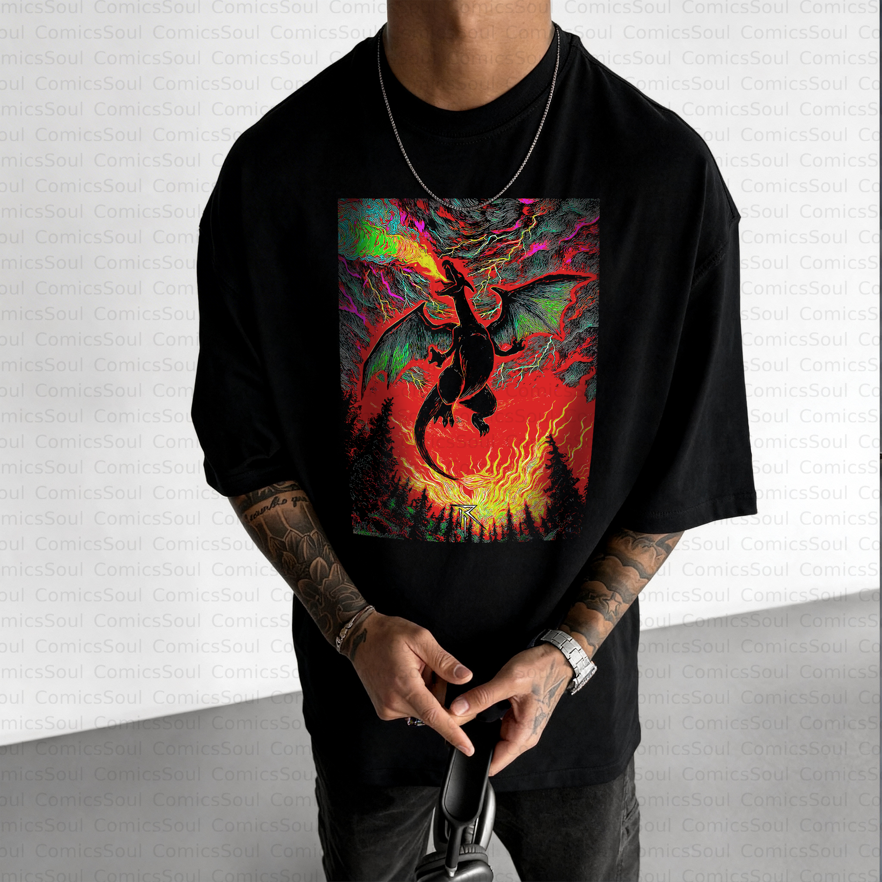 Unisex Anime Inspired Vintage T-Shirt