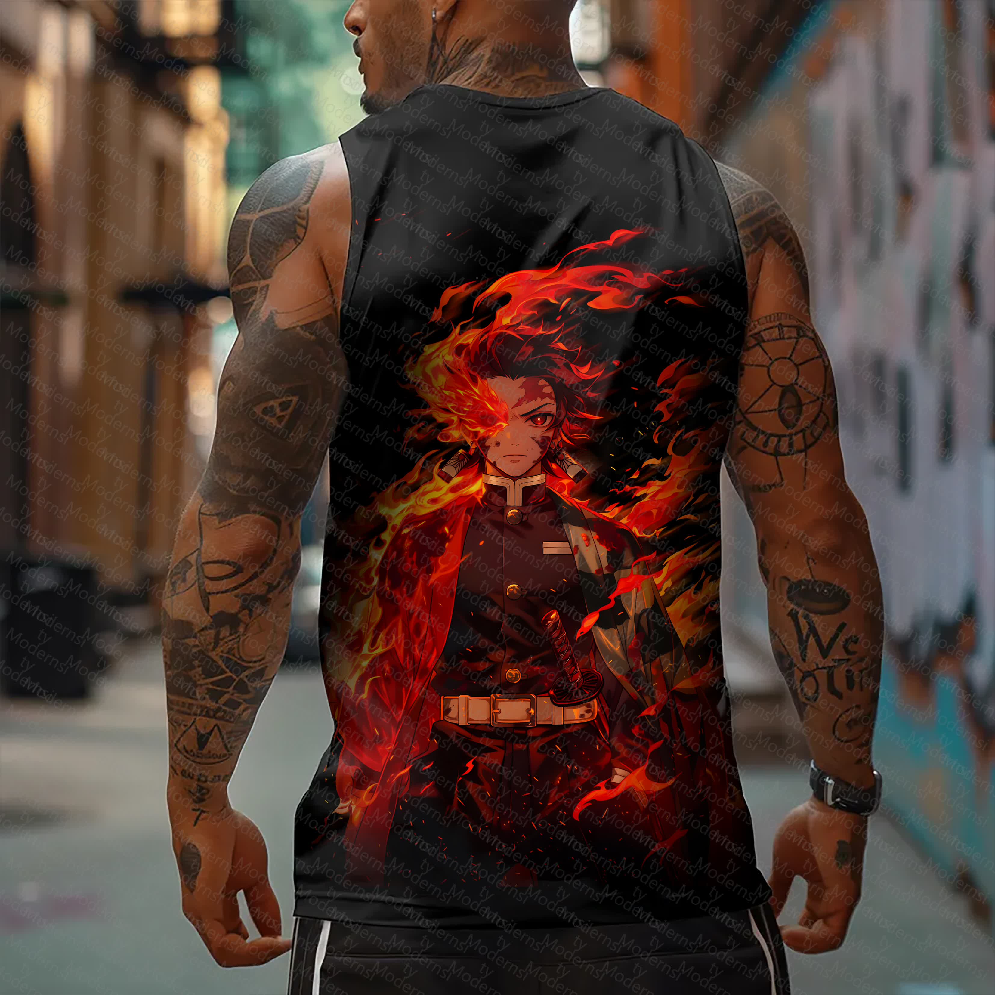 Unisex  “Comicssoul” Casual Anime  Tank Top