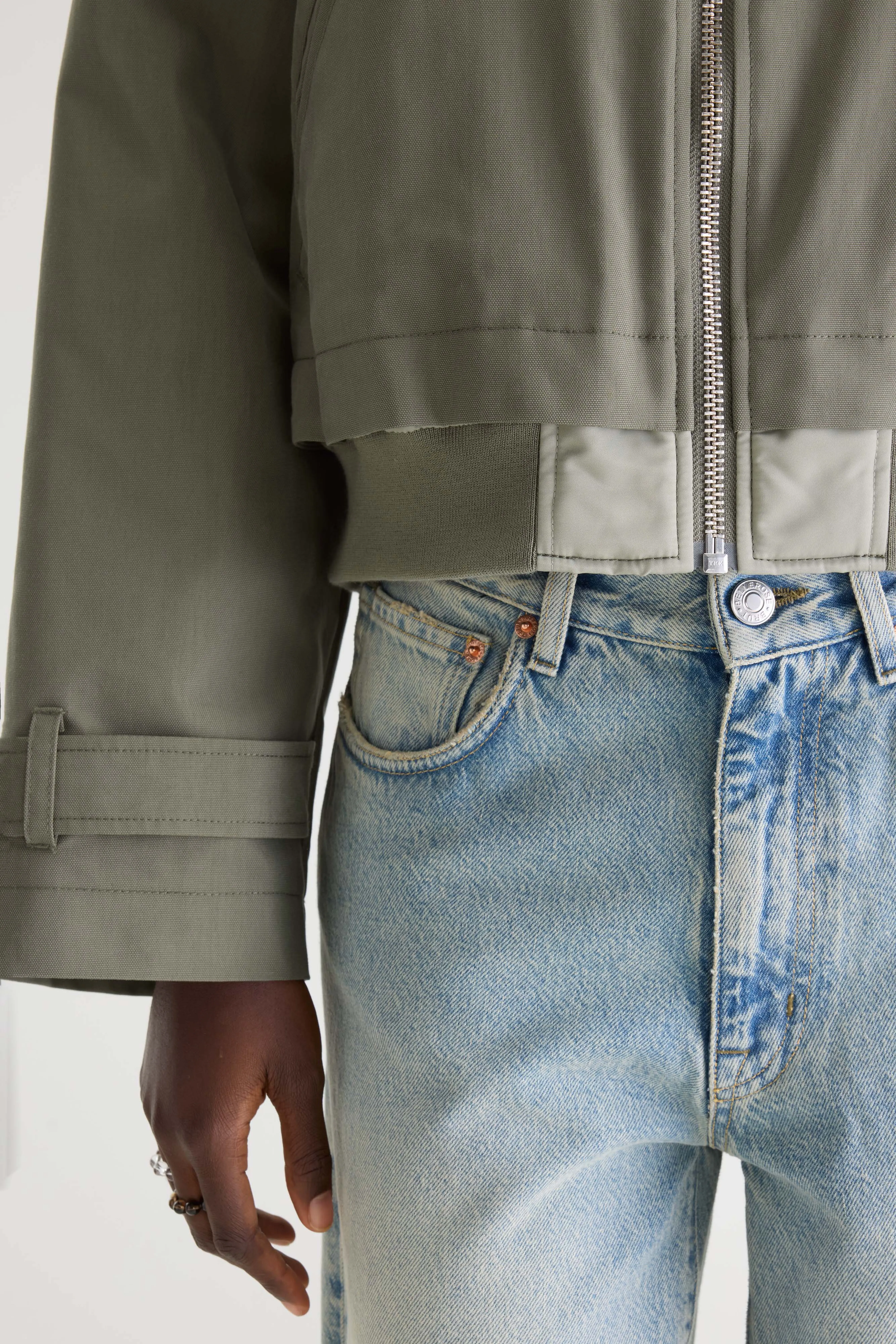 Bellerose Jenner relaxed jacket (261 / W / SAGE)