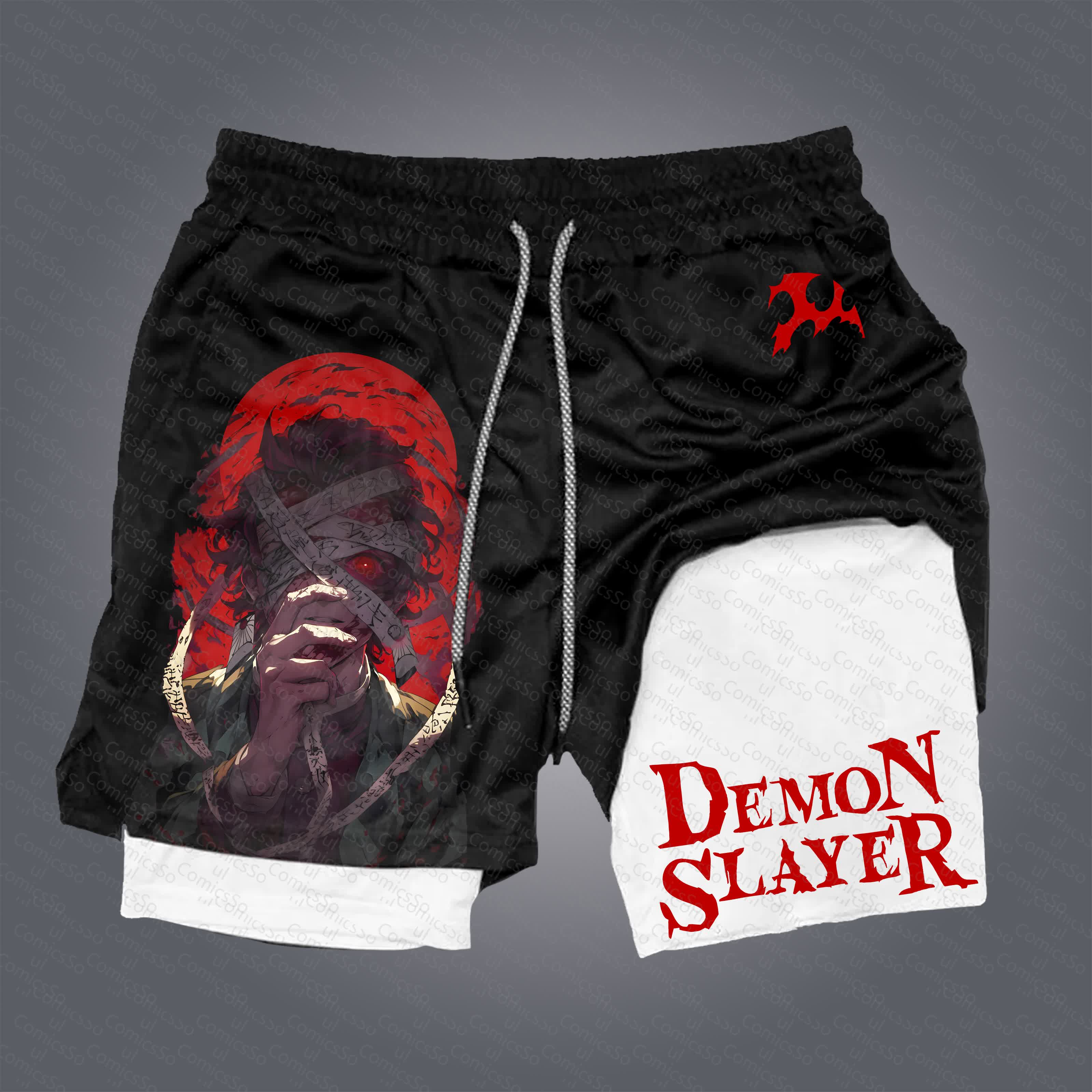 Unisex  “Comicssoul” Casual Anime Streetwear Shorts