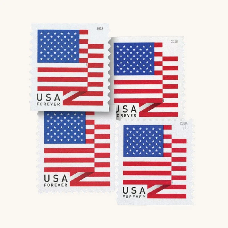 2018 US Flag First Class -Forever Postage Stamps(100 Stamps 5 Books)
