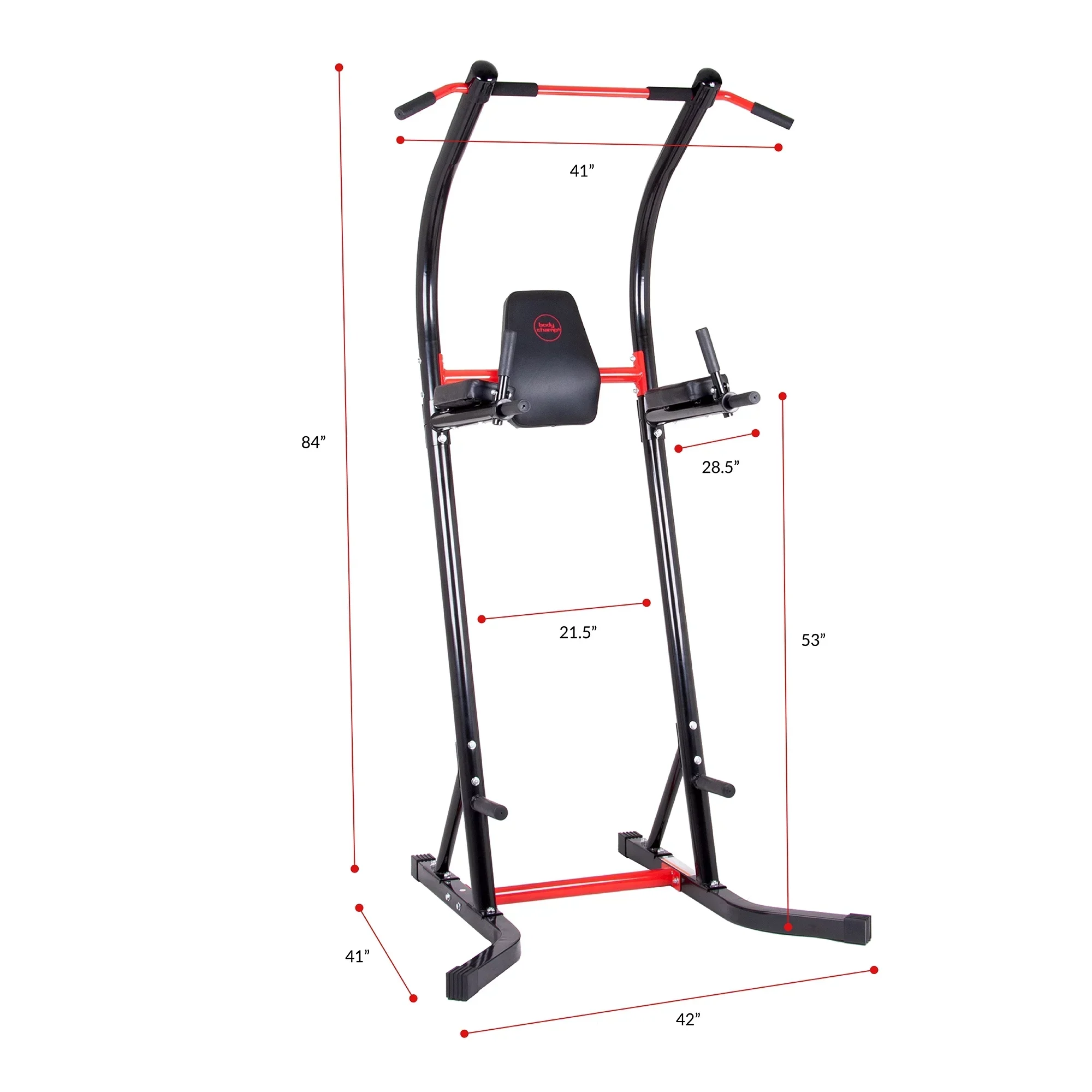 Body Champ Multifunction Power Tower 250 lb Capacity - PT638 - Image 4 Body Champ Multifunction Power Tower 250 lb Capacity - PT638 - Image 4