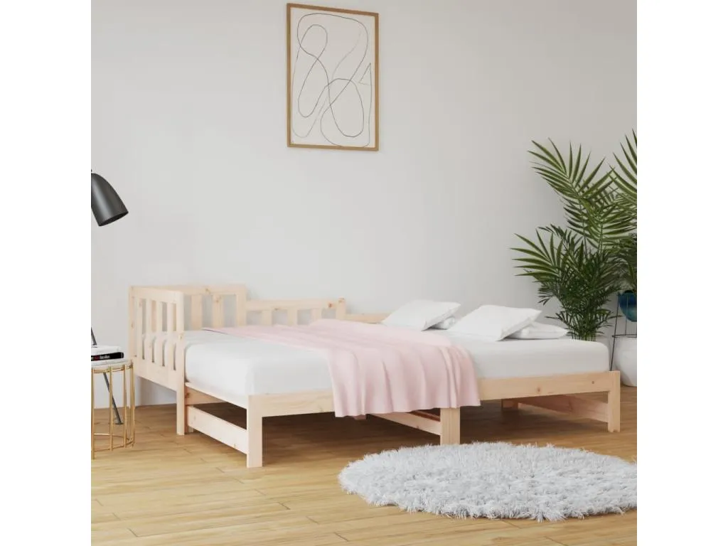 Sofá cama extraíble Vivircalido maciza de Vivircalido 2x(90x190) cm zjhe59759