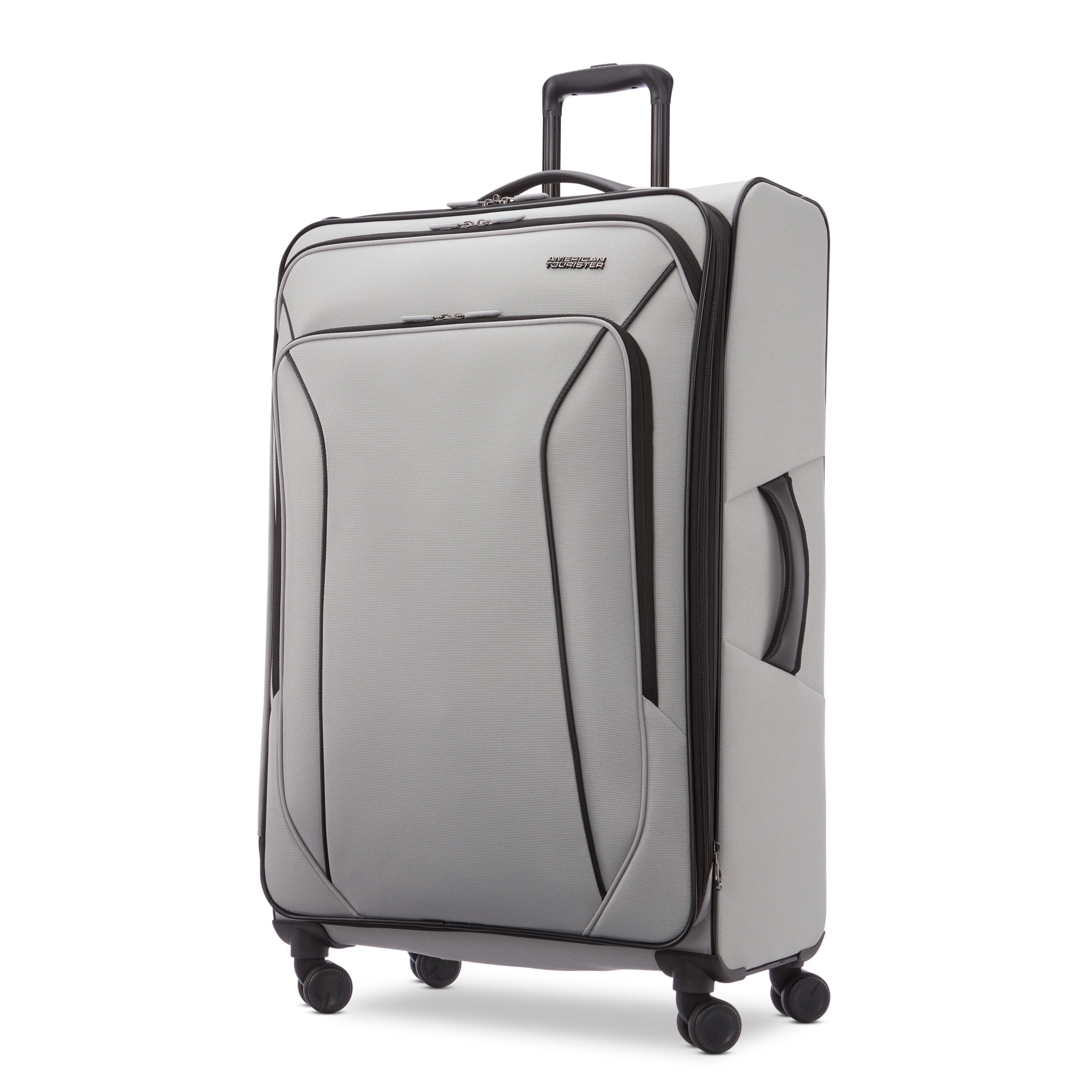 American Tourister X-Lite 3-Piece Luggage Set with Spinner Wheels - Light Grey - Image 15