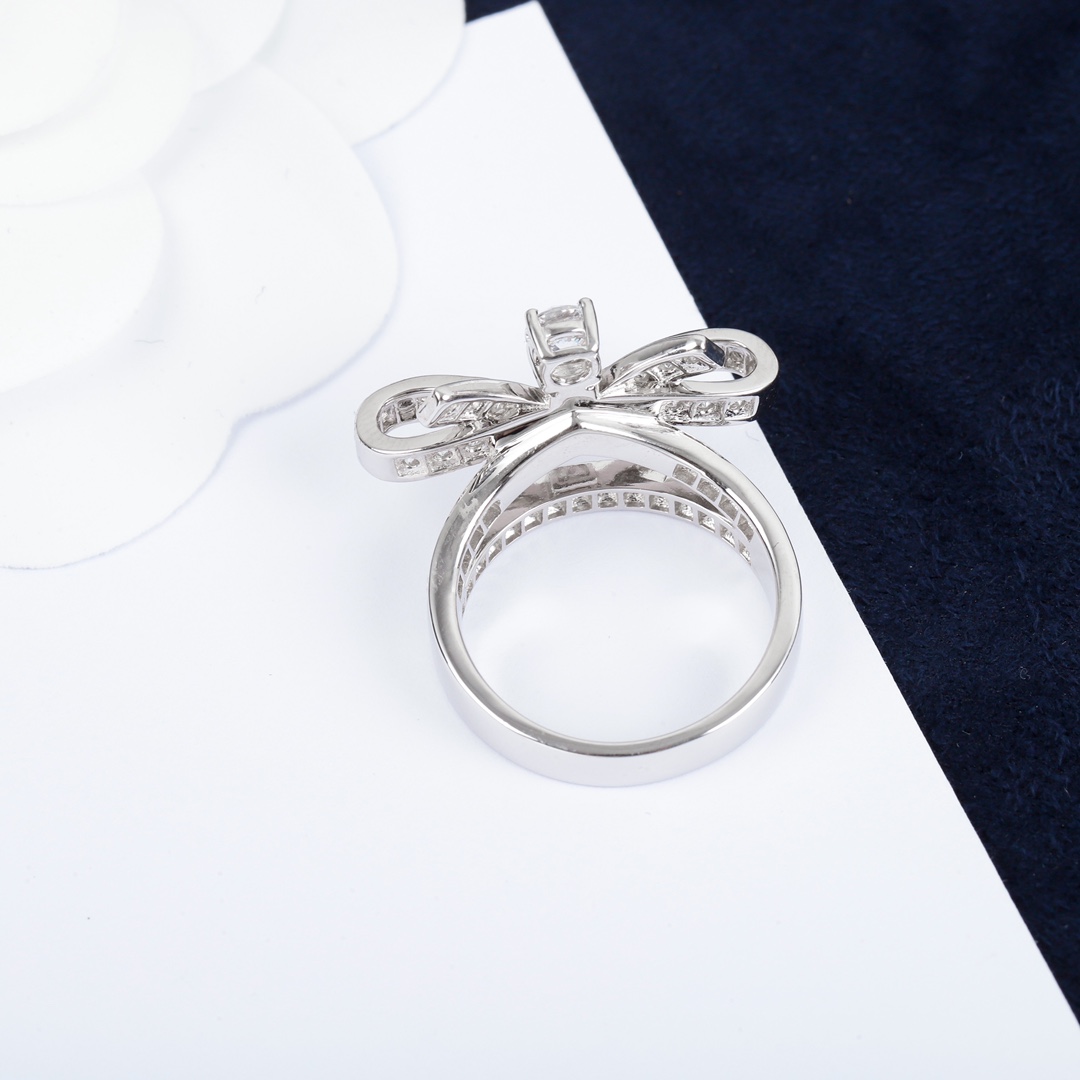 Chanel Ruban Bow Ring - Original Replica Club