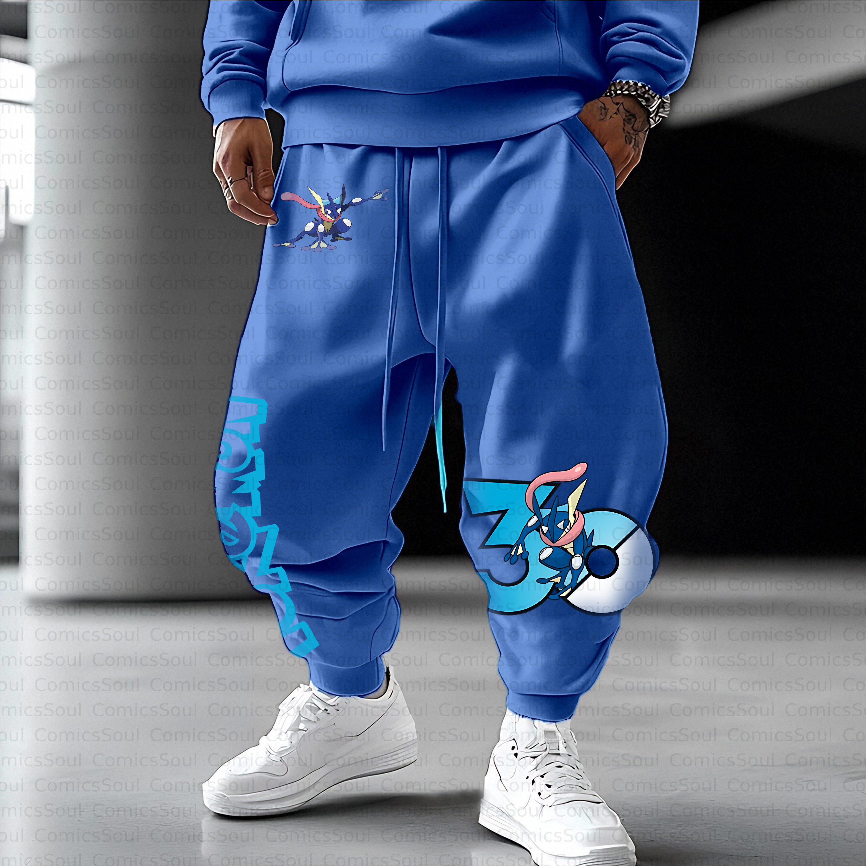 Unisex Casual Anime Streetwear Pant