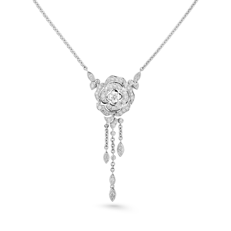 Replicate Bouton de Camélia transformable necklace(1:1 replica) - Original Replica Club