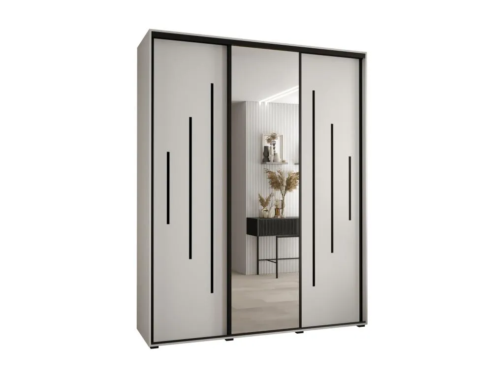 Armario con Puertas Batientes 235.2x200x60 cm 3 Puertas VC7469844