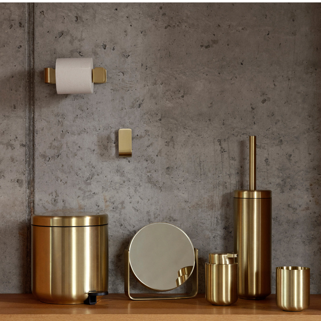 Zone Denmark Ume Handdoekhaak - Messing