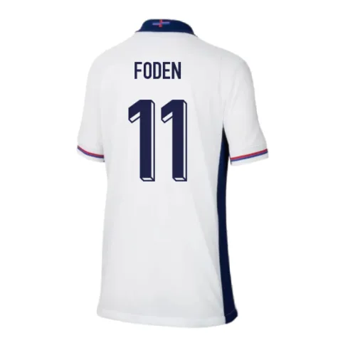 Kid's FODEN England 2024/25 Home Shirt