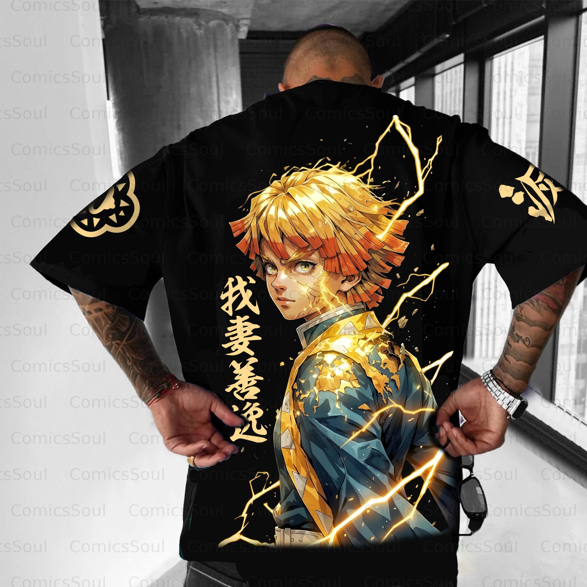 Unisex Anime Inspired Vintage T-Shirt| KNY