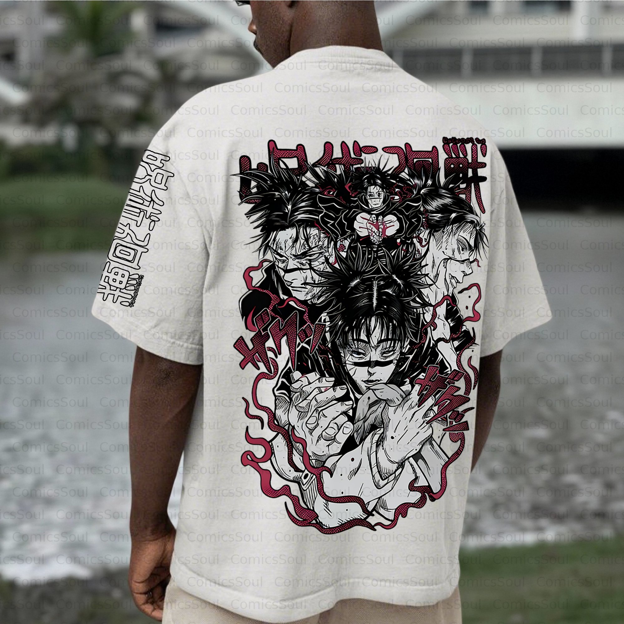 Unisex Anime Inspired Vintage T-Shirt