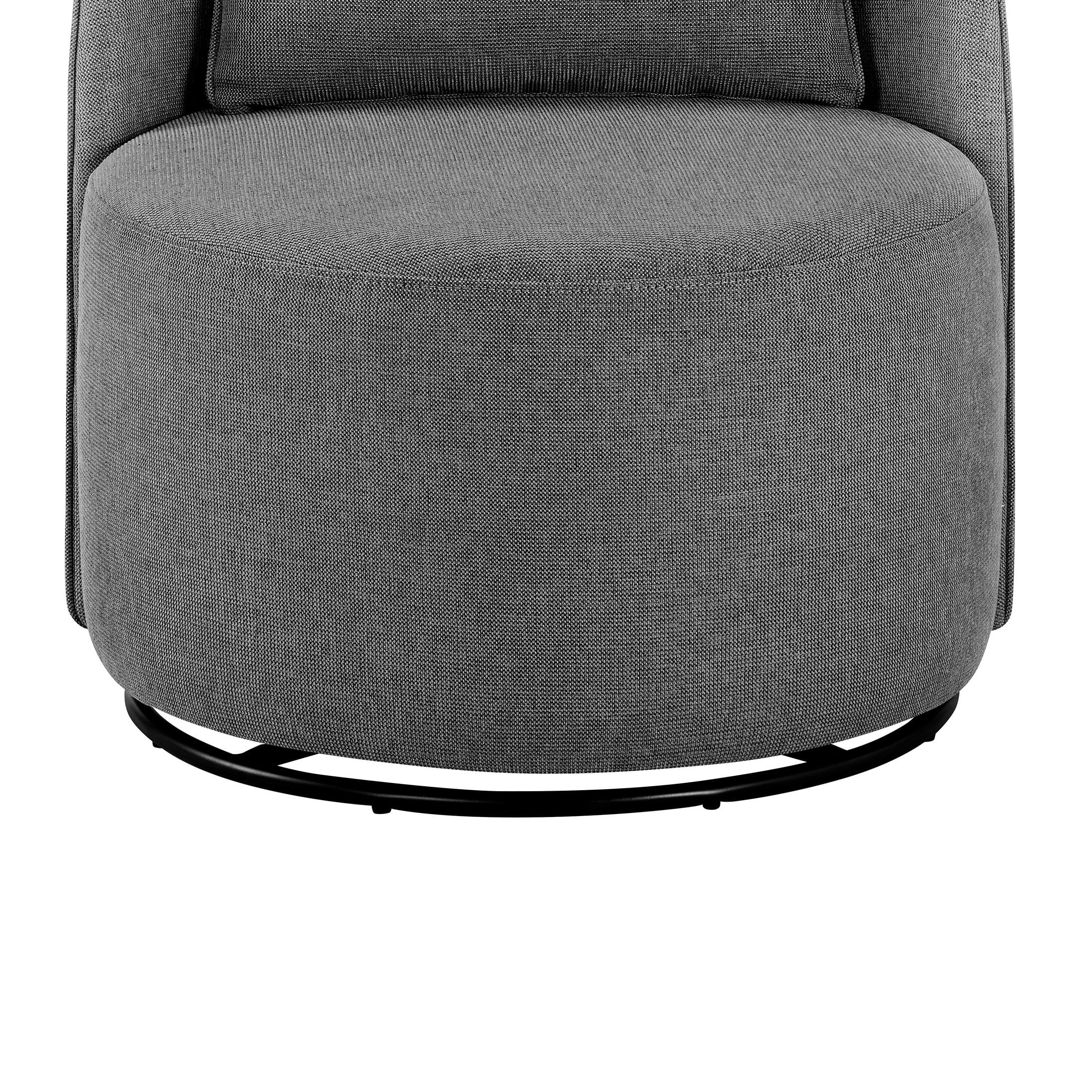 Better Homes & Gardens Juliet Modern Arch Swivel Accent Chair, Cream Boucle - Image 23