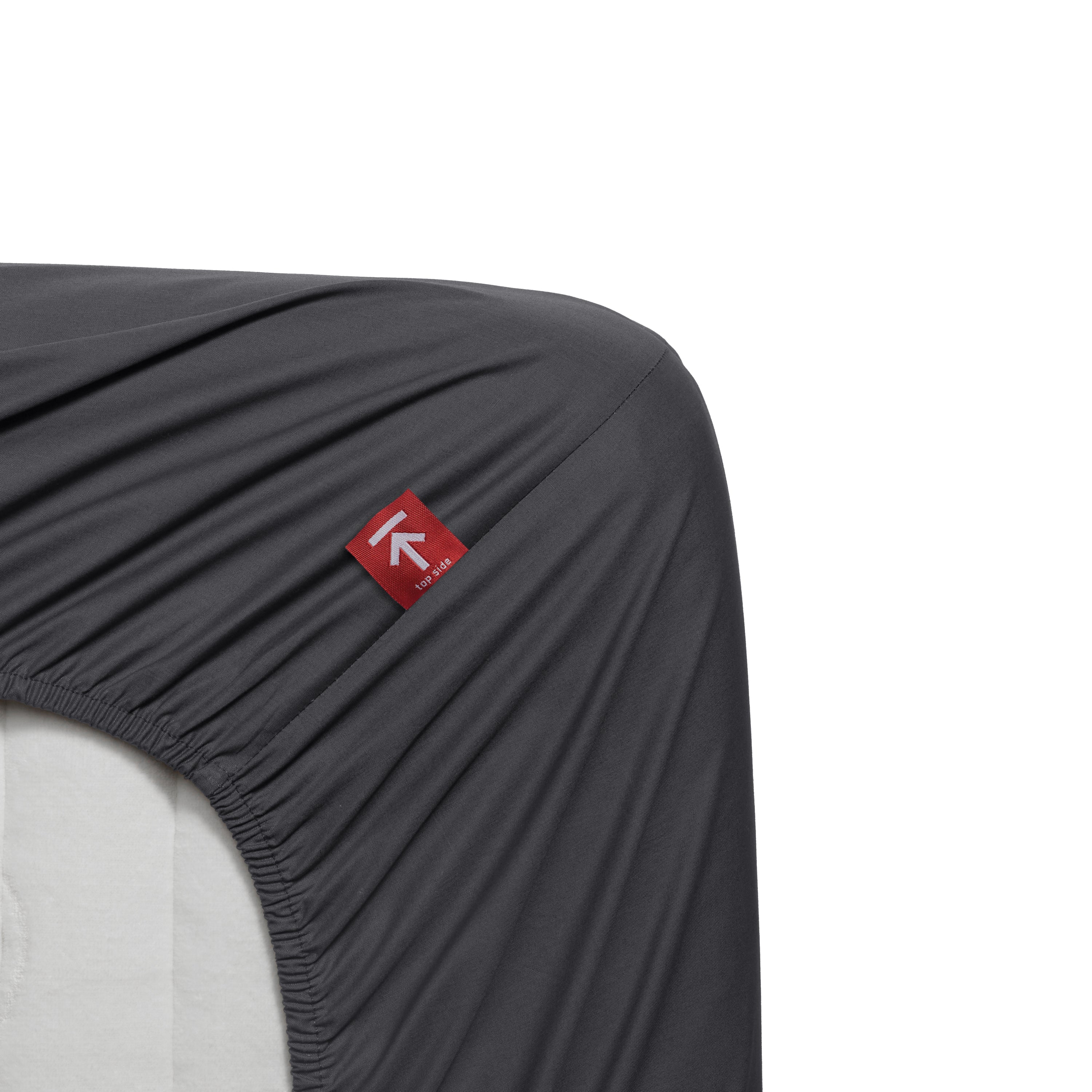 Beddinghouse Percale katoen - Topper Hoeslaken - 140x200 - Antraciet