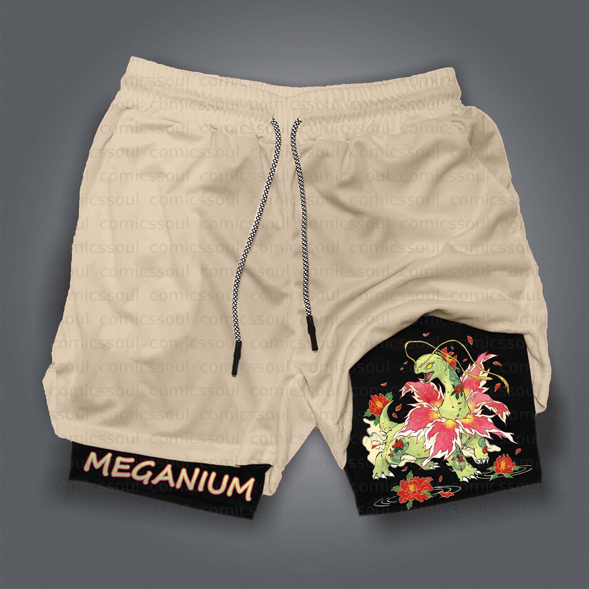 Unisex Casual Anime Streetwear Shorts