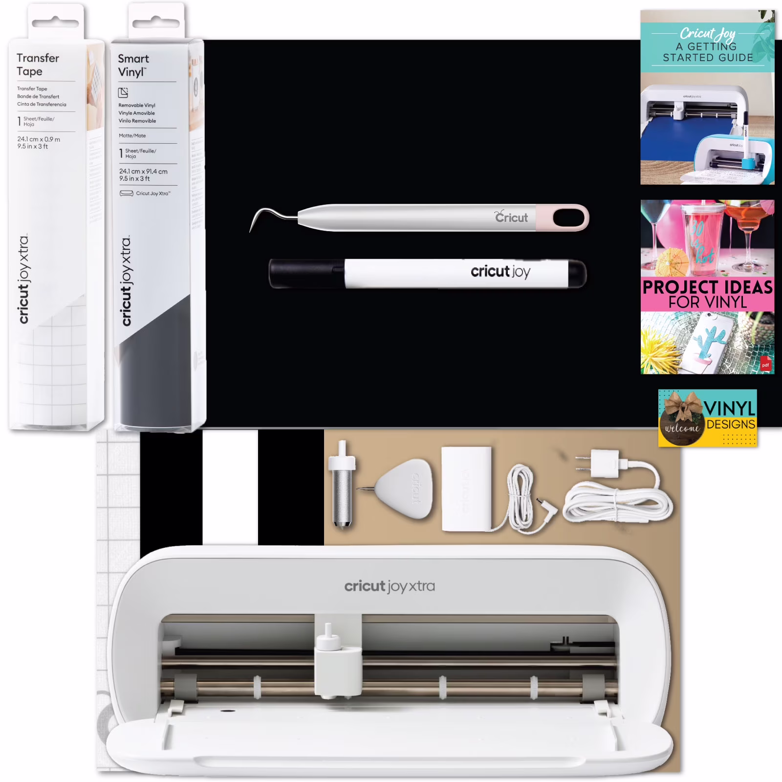 Cricut Joy Xtra Die-Cutting Machine Sticker Edition Bundle, White- New Walmart Exclusive - Image 5