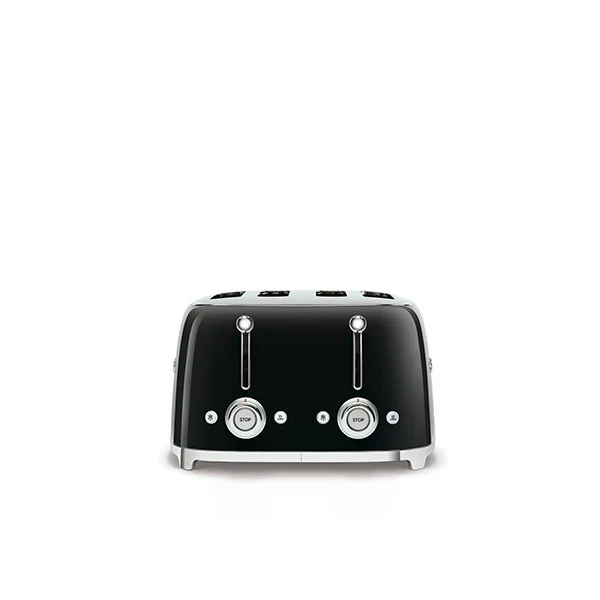 Toaster 4 fentes noir 2000 W TSF03BLEU Smeg