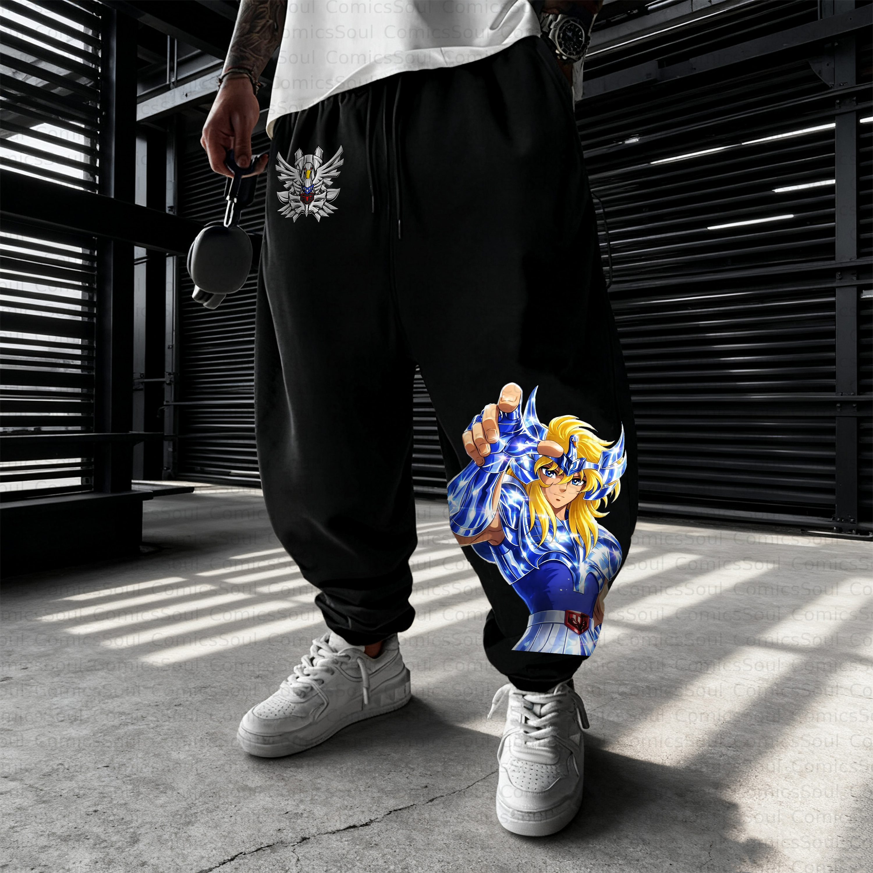 Unisex Casual Anime Streetwear Pant