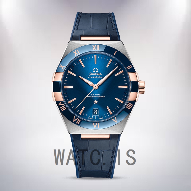 Omega Constellation 42mm Men 131.23.41.21.03.001 Automatic Blue Dial