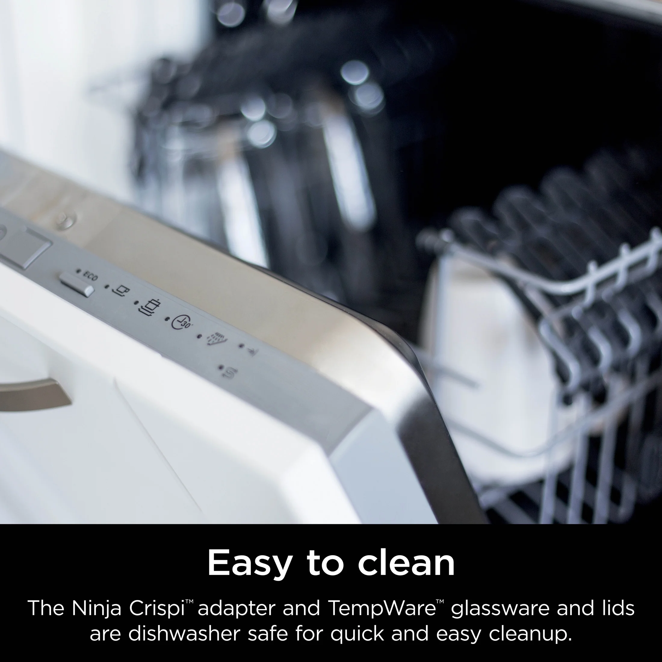 Ninja Crispi 3-in-1 Portable Glass Air Fryer Cooking System, 1500W, 4-Qt & 5-Cup TempWare Glass Containers with Storage Lids, Microwave, Freezer & Dishwasher Safe, White, FN100WH - Image 19